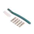 ISOCLEAN Facial Dermablade Razor With 6 Replacement Blades - For Hair Removal & Skin Exfoliation